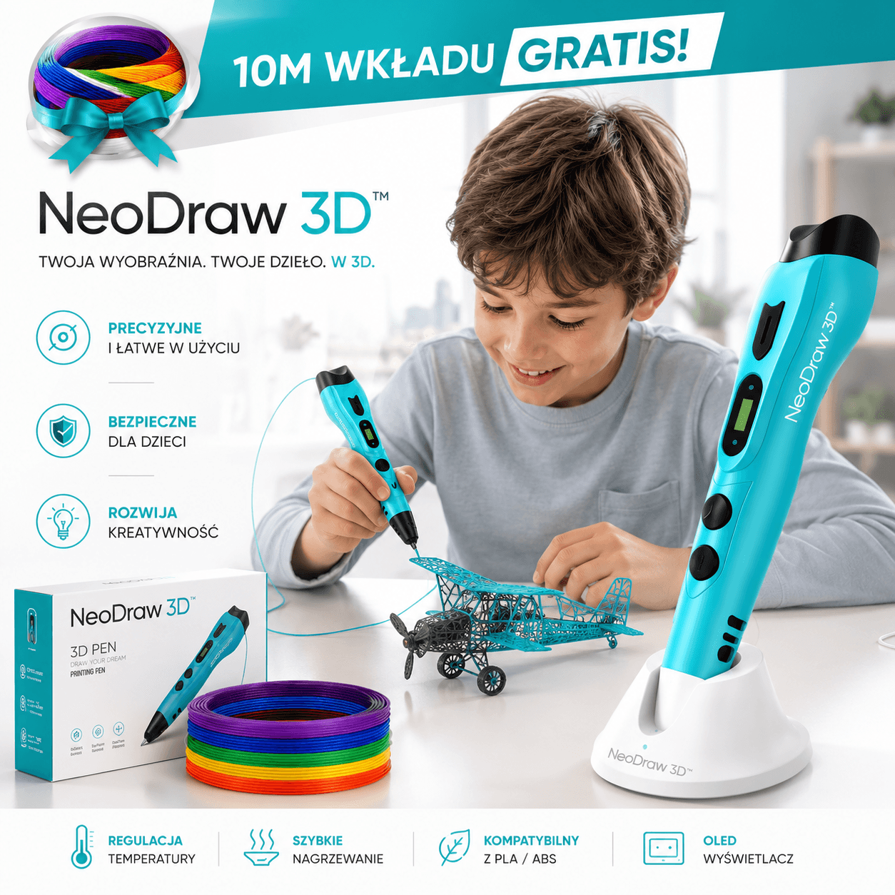 NeoDraw 3D™ – Zamień Rysunki w Przestrzenne Dzieła